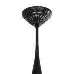 GLOBOSTAR® VERDI 203-0232 Vintage Φωτιστικό Οροφής με Ντουί 1 x E27 AC 220-240V IP44 - Μαύρο - Μ18 x Π18 x Υ33cm - Image 7