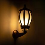 GLOBOSTAR® VERDI 203-0233 Vintage Φωτιστικό Τοίχου - Απλίκα με Ντουί 1 x E27 AC 220-240V IP44 - Χάλκινο - Μ18 x Π25 x Υ40cm - Image 3