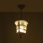 GLOBOSTAR® ZARDIN 203-0237 Vintage Φωτιστικό Οροφής με Ντουί 1 x E27 AC 220-240V IP44 - Λευκό - Μ17 x Π17 x Υ22cm - Image 3