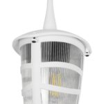 GLOBOSTAR® ZARDIN 203-0237 Vintage Φωτιστικό Οροφής με Ντουί 1 x E27 AC 220-240V IP44 - Λευκό - Μ17 x Π17 x Υ22cm - Image 6