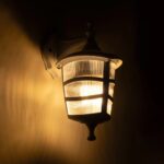 GLOBOSTAR® ZARDIN 203-0239 Vintage Φωτιστικό Τοίχου - Απλίκα με Ντουί 1 x E27 AC 220-240V IP44 - Λευκό - Μ17 x Π21 x Υ30cm - Image 3