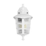 GLOBOSTAR® ZARDIN 203-0239 Vintage Φωτιστικό Τοίχου - Απλίκα με Ντουί 1 x E27 AC 220-240V IP44 - Λευκό - Μ17 x Π21 x Υ30cm - Image 4