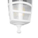 GLOBOSTAR® ZARDIN 203-0239 Vintage Φωτιστικό Τοίχου - Απλίκα με Ντουί 1 x E27 AC 220-240V IP44 - Λευκό - Μ17 x Π21 x Υ30cm - Image 7