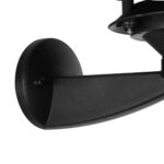 GLOBOSTAR® LANTERNA 203-0244 Μοντέρνο Φωτιστικό Τοίχου - Απλίκα με Ντουί 1 x E27 AC 220-240V IP44 - Μαύρο - Μ16 x Π23 x Υ30cm - Image 6