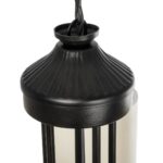 GLOBOSTAR® TRITON 203-0253 Vintage Κρεμαστό Φωτιστικό Οροφής με Ντουί 5 x E27 AC 220-240V IP20 - Μαύρο & Μπεζ - Μ50 x Π50 x Υ48cm - Image 10