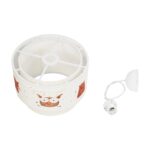 GLOBOSTAR® OWL 204-0001 Παιδικό Κρεμαστό Φωτιστικό Οροφής με Ντουί 1 x E27 AC 220-240V IP20 - Πολύχρωμο - Μ30 x Π30 x Υ24cm - Image 12