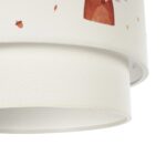 GLOBOSTAR® OWL 204-0001 Παιδικό Κρεμαστό Φωτιστικό Οροφής με Ντουί 1 x E27 AC 220-240V IP20 - Πολύχρωμο - Μ30 x Π30 x Υ24cm - Image 10