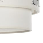 GLOBOSTAR® ELEPHANT 204-0002 Παιδικό Κρεμαστό Φωτιστικό Οροφής με Ντουί 1 x E27 AC 220-240V IP20 - Πολύχρωμο - Μ30 x Π30 x Υ24cm - Image 10