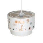 GLOBOSTAR® BALLOON 204-0004 Παιδικό Κρεμαστό Φωτιστικό Οροφής με Ντουί 1 x E27 AC 220-240V IP20 - Πολύχρωμο - Μ30 x Π30 x Υ24cm - Image 7