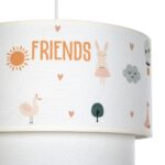 GLOBOSTAR® BALLOON 204-0004 Παιδικό Κρεμαστό Φωτιστικό Οροφής με Ντουί 1 x E27 AC 220-240V IP20 - Πολύχρωμο - Μ30 x Π30 x Υ24cm - Image 9