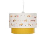 GLOBOSTAR® EXCAVATOR 204-0005 Παιδικό Κρεμαστό Φωτιστικό Οροφής με Ντουί 1 x E27 AC 220-240V IP20 - Πολύχρωμο - Μ30 x Π30 x Υ24cm - Image 5