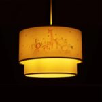 GLOBOSTAR® GIRAFFE 204-0007 Παιδικό Κρεμαστό Φωτιστικό Οροφής με Ντουί 1 x E27 AC 220-240V IP20 - Πολύχρωμο - Μ30 x Π30 x Υ24cm - Image 3