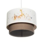 GLOBOSTAR® GIRAFFE 204-0008 Παιδικό Κρεμαστό Φωτιστικό Οροφής με Ντουί 1 x E27 AC 220-240V IP20 - Πολύχρωμο - Μ30 x Π30 x Υ24cm - Image 6