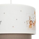 GLOBOSTAR® GIRAFFE 204-0008 Παιδικό Κρεμαστό Φωτιστικό Οροφής με Ντουί 1 x E27 AC 220-240V IP20 - Πολύχρωμο - Μ30 x Π30 x Υ24cm - Image 9