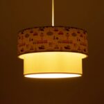 GLOBOSTAR® TRAIN 204-0009 Παιδικό Κρεμαστό Φωτιστικό Οροφής με Ντουί 1 x E27 AC 220-240V IP20 - Πολύχρωμο - Μ30 x Π30 x Υ24cm - Image 3