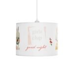 GLOBOSTAR® GIRLSCLUB 204-0010 Παιδικό Κρεμαστό Φωτιστικό Οροφής με Ντουί 1 x E27 AC 220-240V IP20 - Πολύχρωμο - Μ28 x Π28 x Υ24cm - Image 5