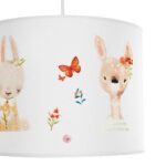 GLOBOSTAR® GIRLSCLUB 204-0010 Παιδικό Κρεμαστό Φωτιστικό Οροφής με Ντουί 1 x E27 AC 220-240V IP20 - Πολύχρωμο - Μ28 x Π28 x Υ24cm - Image 9