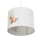 GLOBOSTAR® MOON 204-0013 Παιδικό Κρεμαστό Φωτιστικό Οροφής με Ντουί 1 x E27 AC 220-240V IP20 - Πολύχρωμο - Μ28 x Π28 x Υ24cm - Image 6