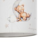 GLOBOSTAR® MOON 204-0013 Παιδικό Κρεμαστό Φωτιστικό Οροφής με Ντουί 1 x E27 AC 220-240V IP20 - Πολύχρωμο - Μ28 x Π28 x Υ24cm - Image 9