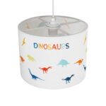 GLOBOSTAR® DINO 204-0014 Παιδικό Κρεμαστό Φωτιστικό Οροφής με Ντουί 1 x E27 AC 220-240V IP20 - Πολύχρωμο - Μ28 x Π28 x Υ24cm - Image 7