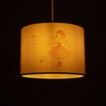 GLOBOSTAR® BALLERINA 204-0015 Παιδικό Κρεμαστό Φωτιστικό Οροφής με Ντουί 1 x E27 AC 220-240V IP20 - Ροζ - Μ28 x Π28 x Υ24cm - Image 3