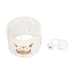 GLOBOSTAR® OWL 204-0017 Παιδικό Κρεμαστό Φωτιστικό Οροφής με Ντουί 1 x E27 AC 220-240V IP20 - Πολύχρωμο - Μ28 x Π28 x Υ24cm - Image 13