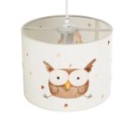 GLOBOSTAR® OWL 204-0017 Παιδικό Κρεμαστό Φωτιστικό Οροφής με Ντουί 1 x E27 AC 220-240V IP20 - Πολύχρωμο - Μ28 x Π28 x Υ24cm - Image 7