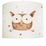 GLOBOSTAR® OWL 204-0017 Παιδικό Κρεμαστό Φωτιστικό Οροφής με Ντουί 1 x E27 AC 220-240V IP20 - Πολύχρωμο - Μ28 x Π28 x Υ24cm - Image 8