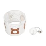 GLOBOSTAR® BEAR 204-0018 Παιδικό Κρεμαστό Φωτιστικό Οροφής με Ντουί 1 x E27 AC 220-240V IP20 - Πολύχρωμο - Μ28 x Π28 x Υ24cm - Image 12