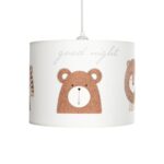 GLOBOSTAR® BEAR 204-0018 Παιδικό Κρεμαστό Φωτιστικό Οροφής με Ντουί 1 x E27 AC 220-240V IP20 - Πολύχρωμο - Μ28 x Π28 x Υ24cm - Image 5