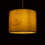 GLOBOSTAR® MOON 204-0019 Παιδικό Κρεμαστό Φωτιστικό Οροφής με Ντουί 1 x E27 AC 220-240V IP20 - Πολύχρωμο - Μ28 x Π28 x Υ24cm - Image 3