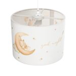 GLOBOSTAR® MOON 204-0019 Παιδικό Κρεμαστό Φωτιστικό Οροφής με Ντουί 1 x E27 AC 220-240V IP20 - Πολύχρωμο - Μ28 x Π28 x Υ24cm - Image 7