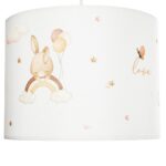 GLOBOSTAR® MOON 204-0019 Παιδικό Κρεμαστό Φωτιστικό Οροφής με Ντουί 1 x E27 AC 220-240V IP20 - Πολύχρωμο - Μ28 x Π28 x Υ24cm - Image 9