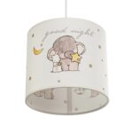 GLOBOSTAR® ELEPHANT 204-0020 Παιδικό Κρεμαστό Φωτιστικό Οροφής με Ντουί 1 x E27 AC 220-240V IP20 - Πολύχρωμο - Μ24 x Π24 x Υ23cm - Image 6