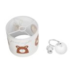 GLOBOSTAR® BEAR 204-0021 Παιδικό Κρεμαστό Φωτιστικό Οροφής με Ντουί 1 x E27 AC 220-240V IP20 - Πολύχρωμο - Μ24 x Π24 x Υ23cm - Image 12