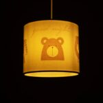 GLOBOSTAR® BEAR 204-0021 Παιδικό Κρεμαστό Φωτιστικό Οροφής με Ντουί 1 x E27 AC 220-240V IP20 - Πολύχρωμο - Μ24 x Π24 x Υ23cm - Image 3