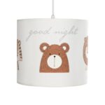 GLOBOSTAR® BEAR 204-0021 Παιδικό Κρεμαστό Φωτιστικό Οροφής με Ντουί 1 x E27 AC 220-240V IP20 - Πολύχρωμο - Μ24 x Π24 x Υ23cm - Image 5