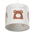 GLOBOSTAR® BEAR 204-0021 Παιδικό Κρεμαστό Φωτιστικό Οροφής με Ντουί 1 x E27 AC 220-240V IP20 - Πολύχρωμο - Μ24 x Π24 x Υ23cm - Image 6
