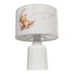 GLOBOSTAR® MOON 204-0023 Παιδικό Επιτραπέζιο Φωτιστικό Πορτατίφ με Ντουί 1 x E27 AC 220-240V IP20 - Πολύχρωμο - Μ24 x Π24 x Υ32cm - Image 5