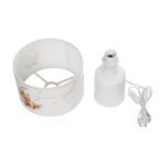 GLOBOSTAR® MOON 204-0023 Παιδικό Επιτραπέζιο Φωτιστικό Πορτατίφ με Ντουί 1 x E27 AC 220-240V IP20 - Πολύχρωμο - Μ24 x Π24 x Υ32cm - Image 8