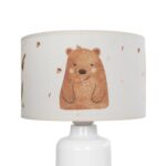 GLOBOSTAR® OWL 204-0024 Παιδικό Επιτραπέζιο Φωτιστικό Πορτατίφ με Ντουί 1 x E27 AC 220-240V IP20 - Πολύχρωμο - Μ24 x Π24 x Υ32cm - Image 8