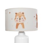 GLOBOSTAR® OWL 204-0024 Παιδικό Επιτραπέζιο Φωτιστικό Πορτατίφ με Ντουί 1 x E27 AC 220-240V IP20 - Πολύχρωμο - Μ24 x Π24 x Υ32cm - Image 9