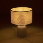 GLOBOSTAR® ELEPHANT 204-0025 Παιδικό Επιτραπέζιο Φωτιστικό Πορτατίφ με Ντουί 1 x E27 AC 220-240V IP20 - Πολύχρωμο - Μ24 x Π24 x Υ32cm - Image 3
