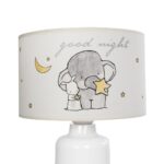 GLOBOSTAR® ELEPHANT 204-0025 Παιδικό Επιτραπέζιο Φωτιστικό Πορτατίφ με Ντουί 1 x E27 AC 220-240V IP20 - Πολύχρωμο - Μ24 x Π24 x Υ32cm - Image 6