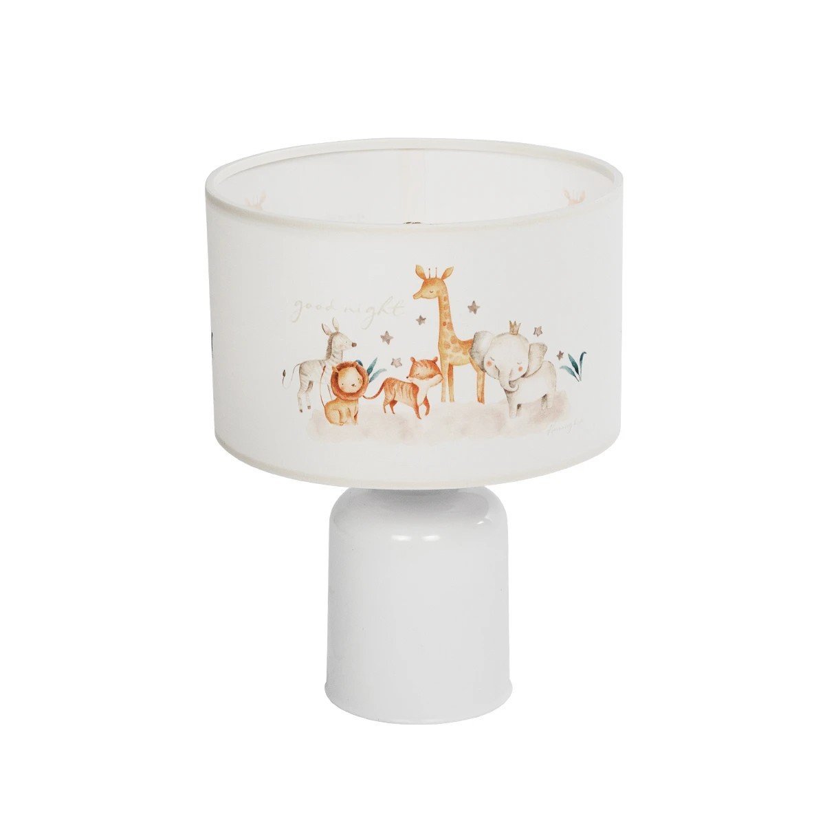 204_0026_0 GLOBOSTAR® GIRAFFE 204-0026 Παιδικό Επιτραπέζιο Φωτιστικό Πορτατίφ με Ντουί 1 x E27 AC 220-240V IP20 - Πολύχρωμο - Μ24 x Π24 x Υ32cm - Image 1