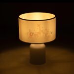 GLOBOSTAR® GIRAFFE 204-0026 Παιδικό Επιτραπέζιο Φωτιστικό Πορτατίφ με Ντουί 1 x E27 AC 220-240V IP20 - Πολύχρωμο - Μ24 x Π24 x Υ32cm - Image 3