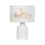 GLOBOSTAR® GIRAFFE 204-0026 Παιδικό Επιτραπέζιο Φωτιστικό Πορτατίφ με Ντουί 1 x E27 AC 220-240V IP20 - Πολύχρωμο - Μ24 x Π24 x Υ32cm - Image 4