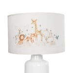 GLOBOSTAR® GIRAFFE 204-0026 Παιδικό Επιτραπέζιο Φωτιστικό Πορτατίφ με Ντουί 1 x E27 AC 220-240V IP20 - Πολύχρωμο - Μ24 x Π24 x Υ32cm - Image 6