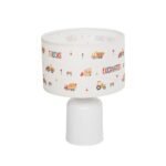 GLOBOSTAR® EXCAVATOR 204-0027 Παιδικό Επιτραπέζιο Φωτιστικό Πορτατίφ με Ντουί 1 x E27 AC 220-240V IP20 - Πολύχρωμο - Μ24 x Π24 x Υ32cm