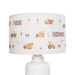 GLOBOSTAR® EXCAVATOR 204-0027 Παιδικό Επιτραπέζιο Φωτιστικό Πορτατίφ με Ντουί 1 x E27 AC 220-240V IP20 - Πολύχρωμο - Μ24 x Π24 x Υ32cm - Image 6